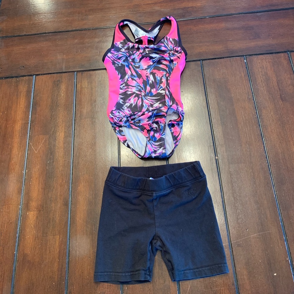 Girl’s Size 6 Gymnastics Outfit
